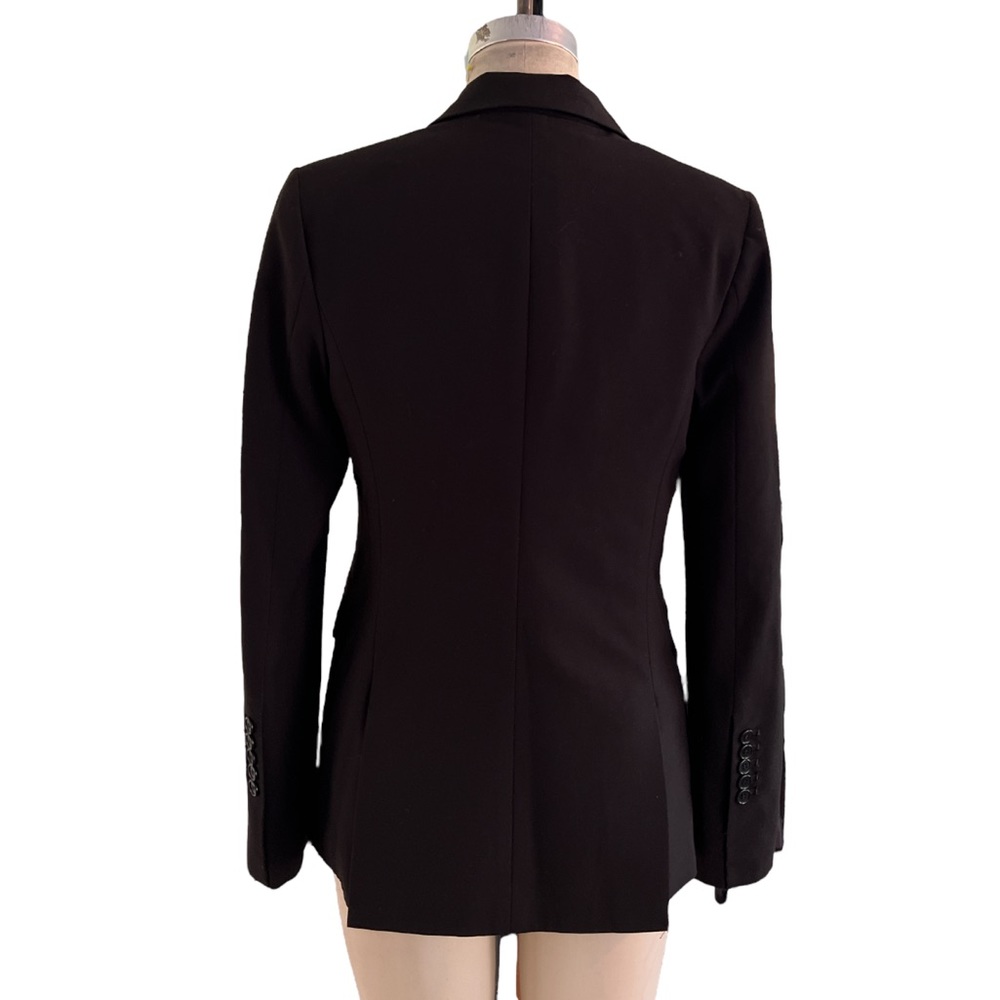 Bcbgmaxazria Structured Tailored Jacket Black - image 5
